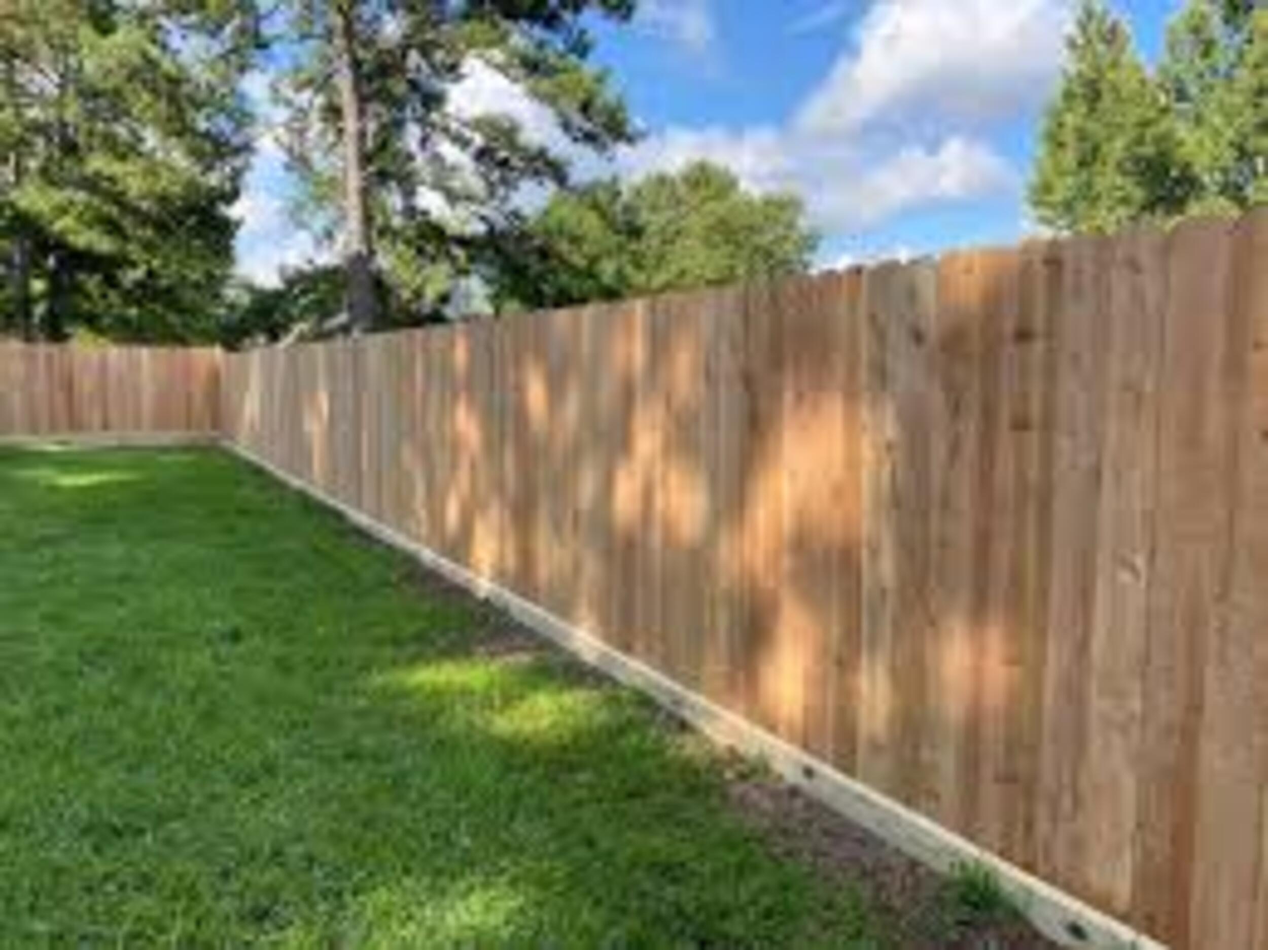 installed fence in sacramento